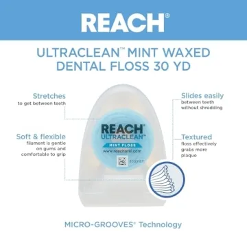 Listerine Ultraclean Dental Floss 30 Yards Mint Flavor