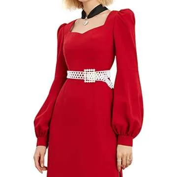 Barry.Wang Elegant Pearl Belts Set for Women Bridal