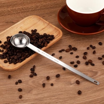 2 Tablespoon Long Handle Coffee Scoop for Accurate Measuring