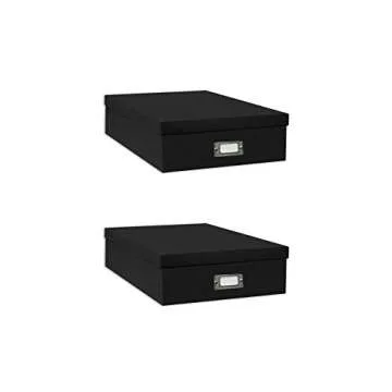 Pioneer Jumbo Scrapbook Storage Boxes - Ideal for Organization & Crafting