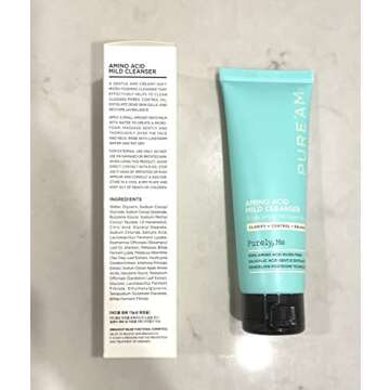 PURE'AM Gentle Face Wash - Korean Cleansing Solution 120ml