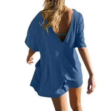 Stylish KT Women's Oversized Romper with Pockets