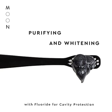 MOON Charcoal Toothpaste - Whitening & Cavity Protection