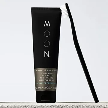 MOON Charcoal Toothpaste - Whitening & Cavity Protection