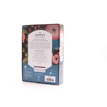 NIV, The Woman's Study Bible, Leathersoft, Blue/Brown, Full-Color, Red Letter: Receiving God's Truth...