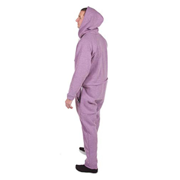 Forever Lazy Heavyweight Adult Onesie - Cozy Purple Comfort
