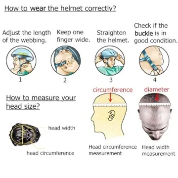 UPANBIKE Adjustable Adult Bike Helmet for Safety