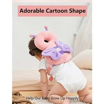 JunNeng Baby Head Protection Cushion - Grey Elephant
