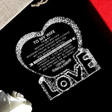 Engraved Crystal Gifts for Special Anniversaries