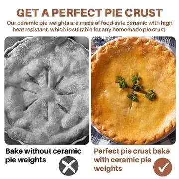Sukh 1LB Pie Weights for Perfect Pie Crusts
