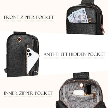 MoKo Vegan Leather Sling Bag - Stylish & Functional Accessory