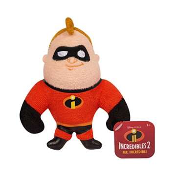 Incredibles Stylized Bean Plush Collector Pack