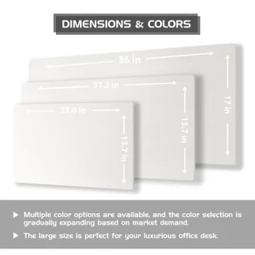 Aothia Dual-Sided Desk Pad - Versatile Desk Blotter