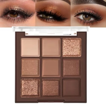 Highly Pigmented CAKAILA Neutral Brown Eye Shadow Palette