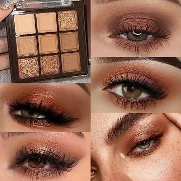 Highly Pigmented CAKAILA Neutral Brown Eye Shadow Palette