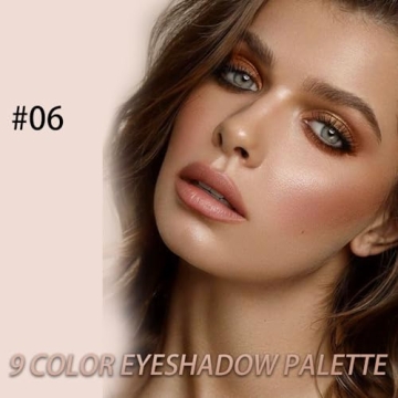 Highly Pigmented CAKAILA Neutral Brown Eye Shadow Palette