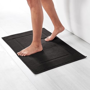 Amazon Basics Bath Rug Mat - Soft, Absorbent, Elegant