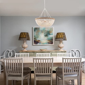 ELYCUPA Bohemian Beaded Chandelier for Elegant Interiors