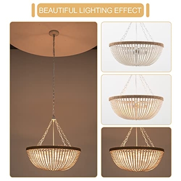 ELYCUPA Bohemian Beaded Chandelier for Elegant Interiors