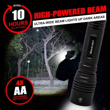 GearLight S2000 LED Flashlight | Bright, Durable, Compact