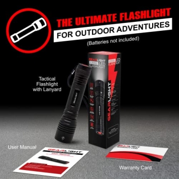 GearLight S2000 LED Flashlight | Bright, Durable, Compact