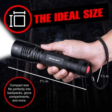 GearLight S2000 LED Flashlight | Bright, Durable, Compact