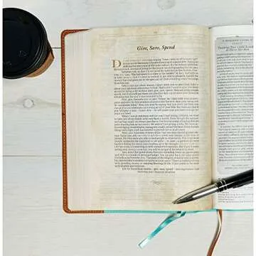 CSB Tony Evans Study Bible, Teal/Earth LeatherTouch, Black Letter, Study Notes and Commentary, Articles, Videos, Charts, Easy-to-Read Bible Serif Type