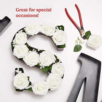 Metal Monogram Letter C Wine Cork Holder Gift