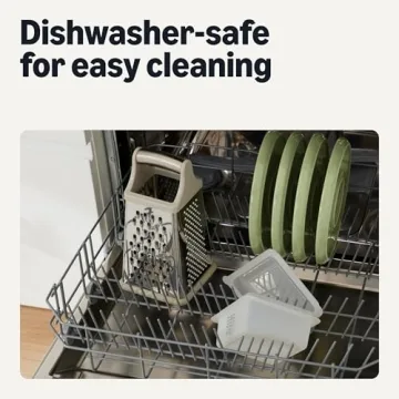 Amazon Basics 4-Piece Stoneware Dinner Plate Set