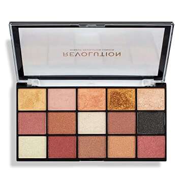 Makeup Revolution Reloaded Palette - 15 Bright Shades for All-Day Wear