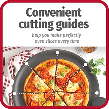 GoodCook Non-Stick 14” Pizza Pan for Crispy Crusts