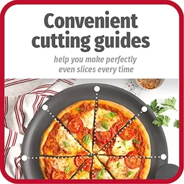 GoodCook Non-Stick 14” Pizza Pan for Crispy Crusts