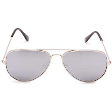 Creamily Kids Aviator Sunglasses For Boys Girls Children Toddler Age 2-9 Kids Sunglasses Polarized U...