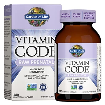 Vitamin Code Raw Prenatal Multivitamin - Essential Nutrition for Pregnant Women and Beyond