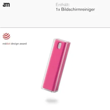 AM 2-in-1 Screen Cleaner Mist Spray, Eco-Friendly & Refillable