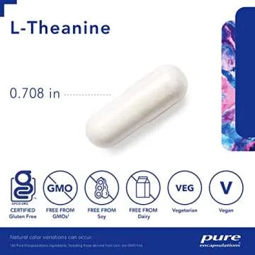 Pure Encapsulations L-Theanine - Relaxation & Stress Support
