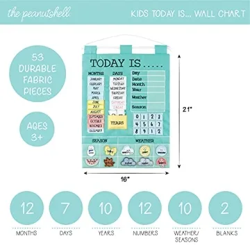 Peanutshell Interactive Learning Calendar for Kids