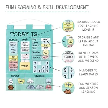 Peanutshell Interactive Learning Calendar for Kids