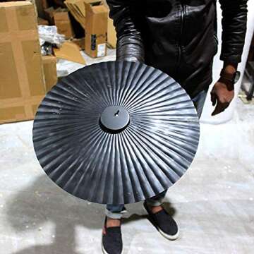 Decorlives Round Sunburst Metal Wall Art | Modern Metal Wall Hanging Décor Sculpture for Living Room Bedroom Home Office (Bright Gold | Set 6-2 Large(24") + 2 Medium(18") + 2 Small(9") Circles)