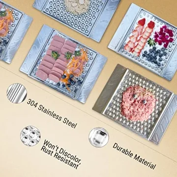 PEGGY11 Stainless Steel Lick Pad for Dogs & Cats - Slow Feeder