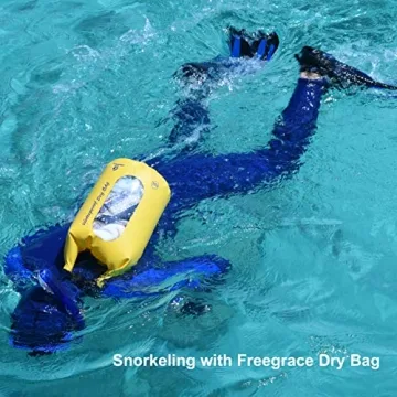 Freegrace Waterproof Dry Bags with Waist Pouch & Phone Case