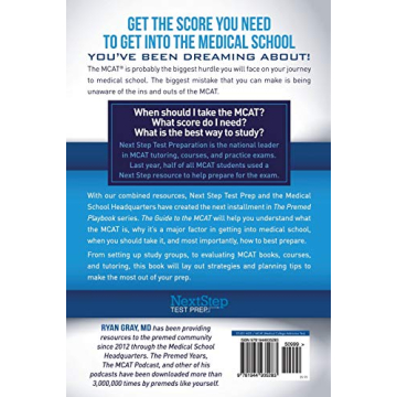 The Premed Playbook Guide to the MCAT: Maximize Your Score, Get Into Med School