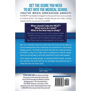 The Premed Playbook Guide to the MCAT: Maximize Your Score, Get Into Med School