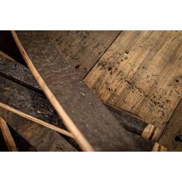 Set of 10 Authentic Bourbon/Whiskey Oak Barrel Staves for DIY Projects, Crafts, and Wall Decor – Midwest Barrel Company