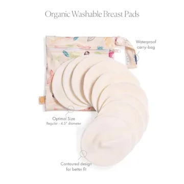 Kindred Bravely Organic Nursing Pads Washable 10 Pack