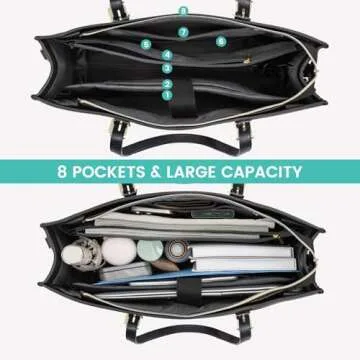 LOVEVOOK Women's Stylish & Functional Laptop Bag