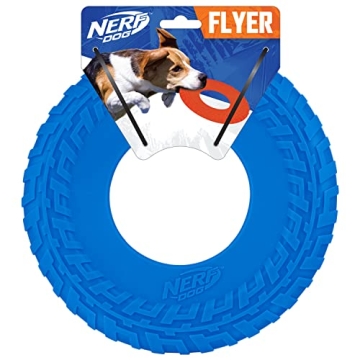 Nerf Dog Rubber Tire Flyer Disc for Endless Fun