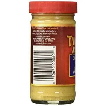 Ty Ling Mustard Chinese Hot - Bold and Tasty Mustard