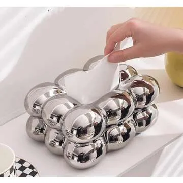 Stylish Ceramic Tissue Box for Home and Office Decor