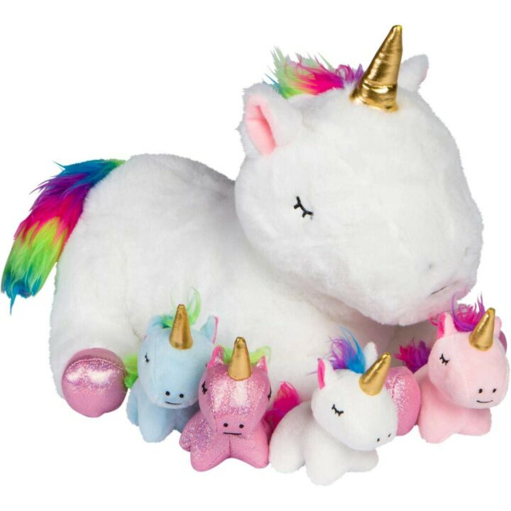 Giant Unicorn Stuffed Animal Family for Girls